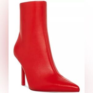 Steve Madden Bold Red Heeled Boots